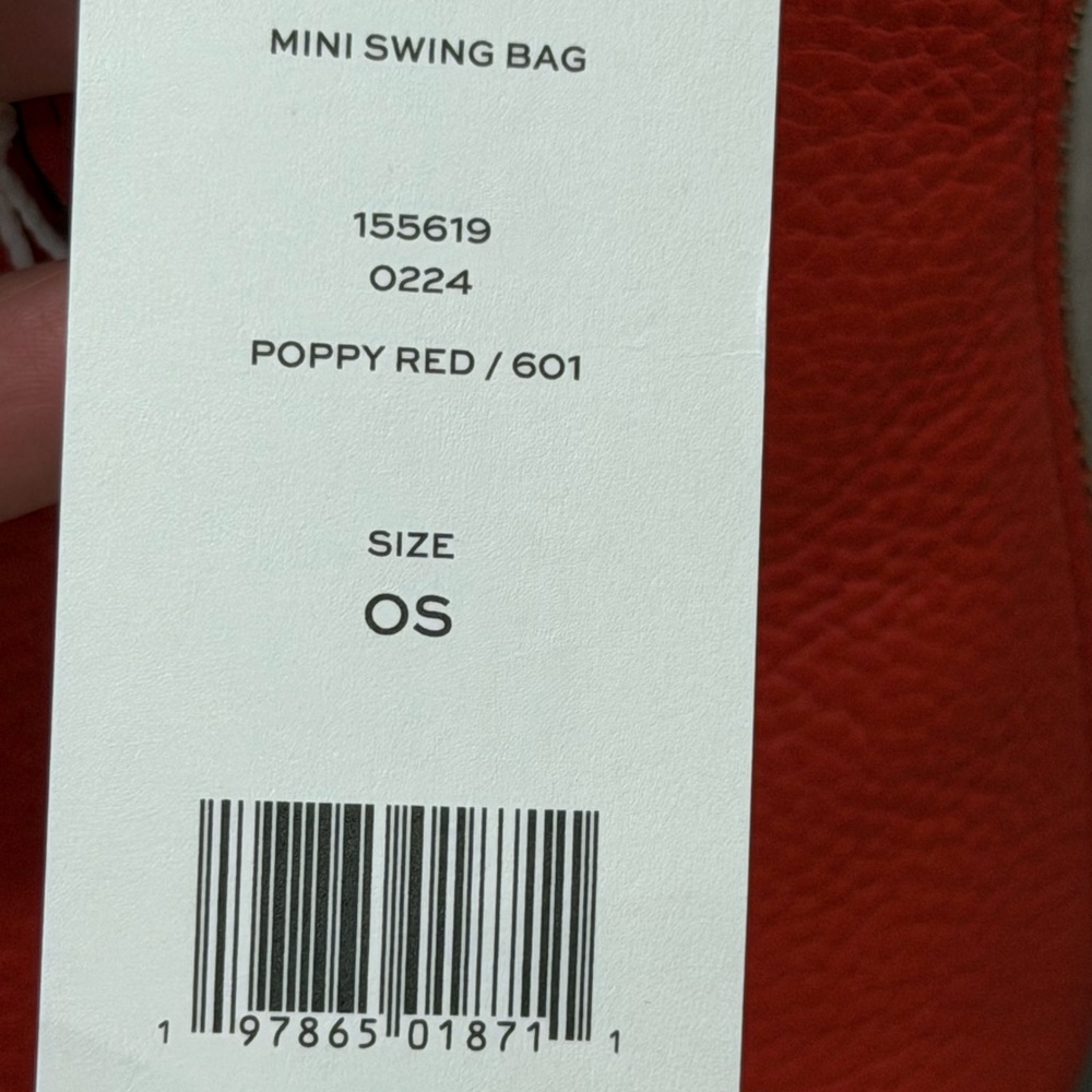 Tory Burch Mini Swing‎ Bag in Poppy Red - Picture 13 of 13